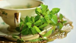 Add Mint to Drinking Water