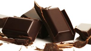 Flavonoids----that are high in dark chocolate.