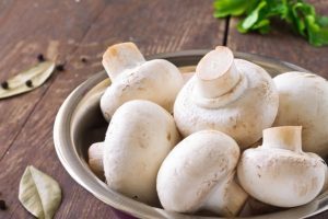 Mushrooms are a great source of vitamins---- minerals, fiber, and phytochemicals