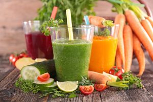 Make- Smoothies with______ Fruits and Vegetables