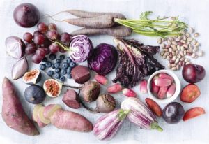 Vegetables -with -Blue and- Purple -Colors