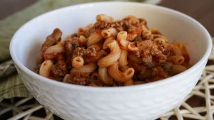 Classic American- Chop Suey -Dish