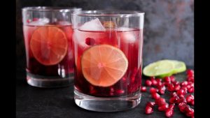 Cocktails -Pomegranates