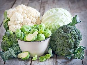 Minreals-rich vegetables that are cruciferous