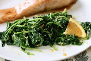 Rich in -Vitaminsk-Kale cooked