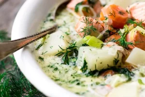 Lohikeitto Soup—in Finland